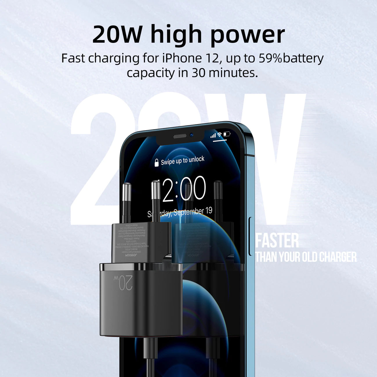 Joyroom Mini fast charger 20W L-P202
