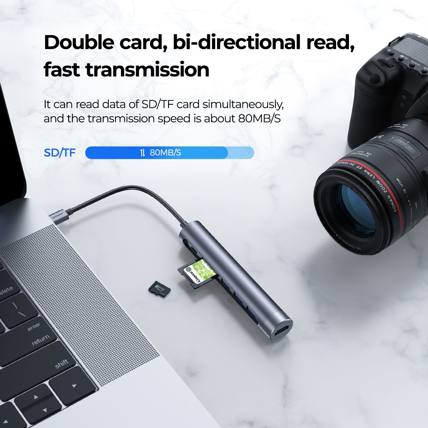 Joyroom 7 in 1 USB C hub adapter
