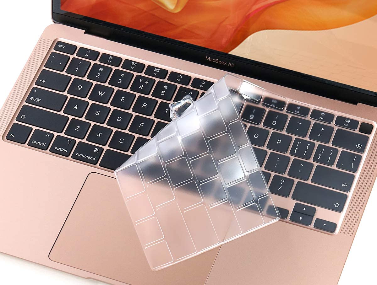 Coteetci Keyboard Skin TPU Ultra Slim for MacBook