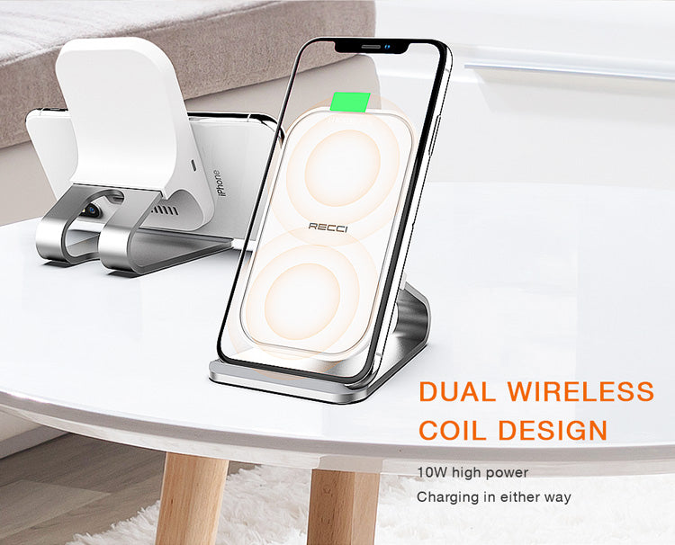 Recci Vertical Wireless Charging Stand Rcw-06
