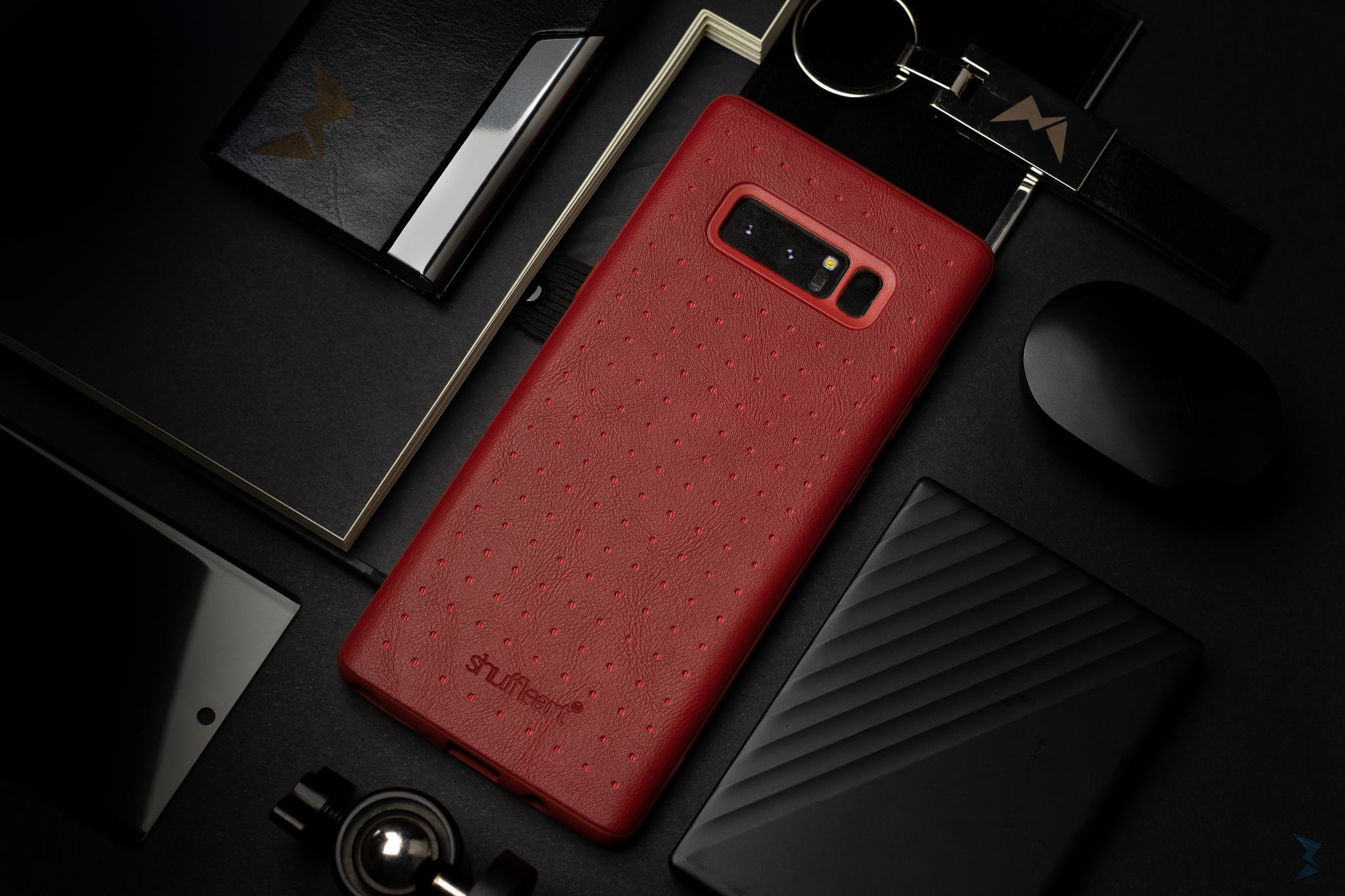 Porsche Shuffleart leather case Samsung Note 8
