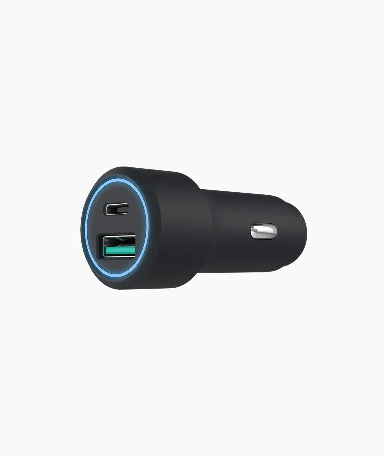 Powerology Aluminum Ultra-Quick 43W Car Charger - Three
