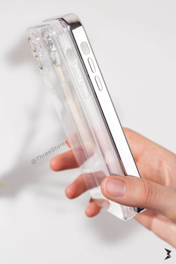 QY Glossy Transparent Camera Protective Case iPhone OUTPUT FB-28