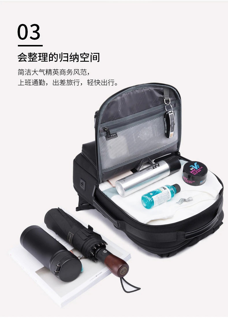 BANGE Leather Professional WaterProof BackPack 019