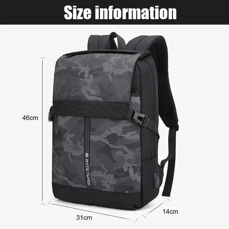 Arctic Hunter Army BackBag B00352 - Three