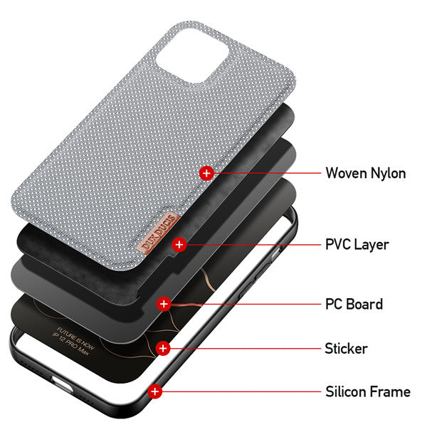Fino Dux Ducis Fabric Case iPhone 12 Pro Max