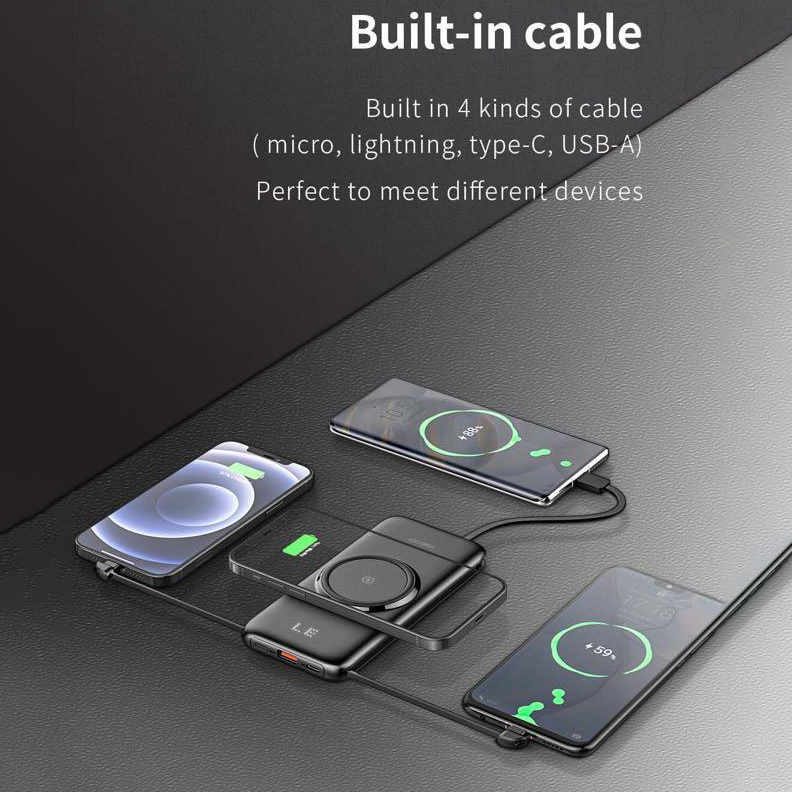 Recci Spirior Wireless Power Bank 10000mAh